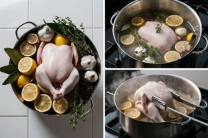 Do You Boil Chicken in Brine