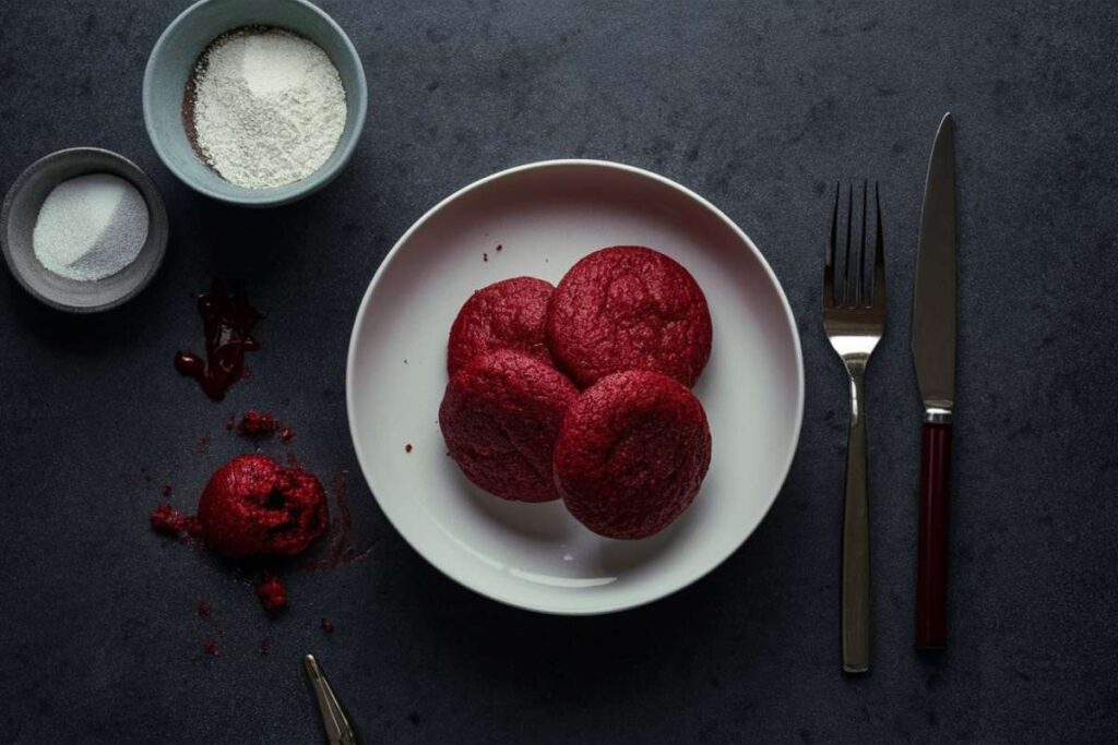 Red Velvet Cake Cookies