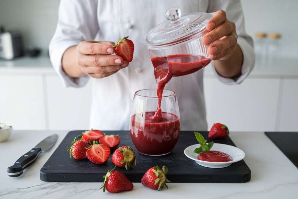 What is Strawberry Puree Made Of